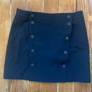 BURBERRY LONDON WOOL MINI SKIRT
